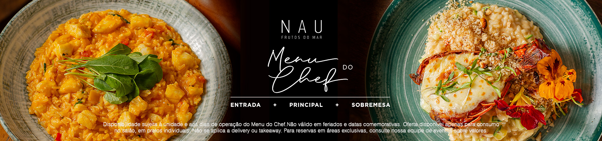 MENU DO CHEF